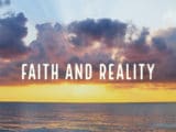 Sermon Faith and Reality